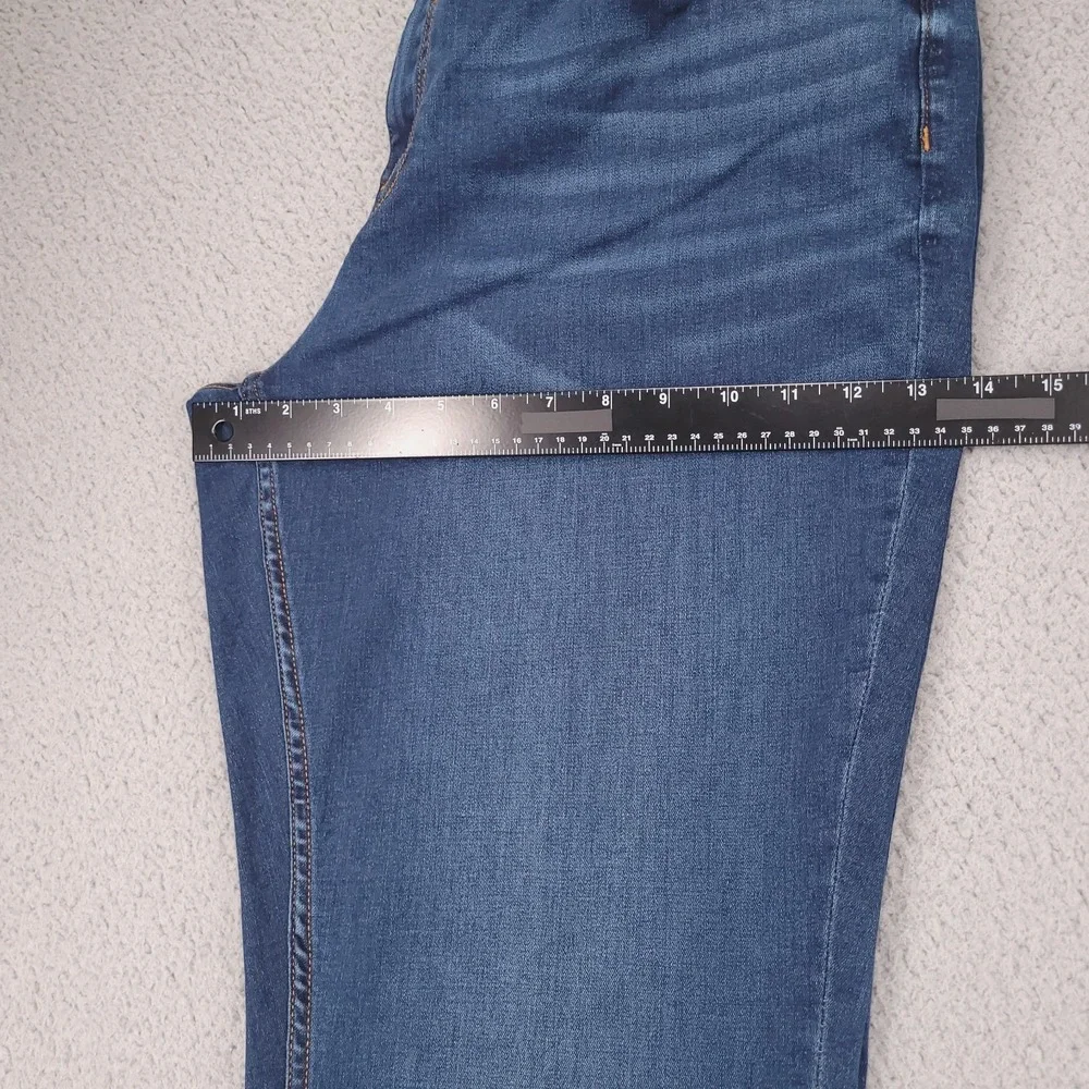 VIGOSS Jeans Size 20 Jagger Boot Cut Classic Fit Dark Wash Stretch Denim